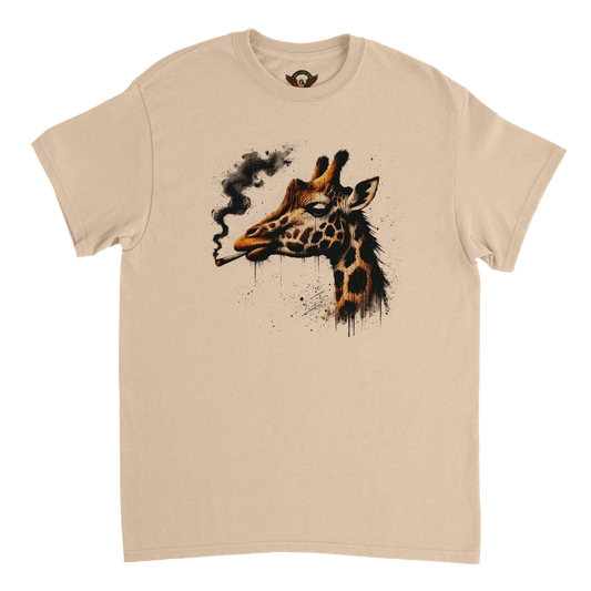 Smokin giraffe  T-shirt