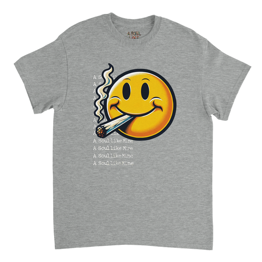 Smokin Smiley Face  T-shirt